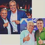 Sérgio Reis e Ibrain de Valmir, em Lagarto, e André Graça e Gilson Andrade, em Estância: quando a gratidão é um ativo real na política e demonstra visão de futuro e de grupo